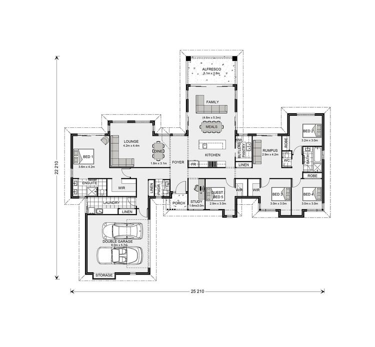 Mansfield Home Design & House Plan by G.J Gardner Homes Shoalhaven