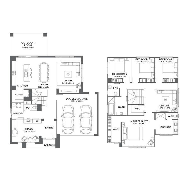 Fintona Home Design & House Plan by Metricon Homes QLD Pty Ltd