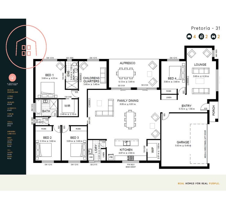 Pretoria 31 Floor Plan