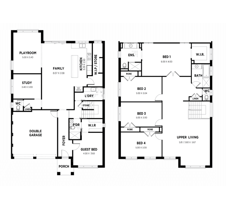 The Grandworth Newbury 37 Home Design & House Plan by Allcastle Homes