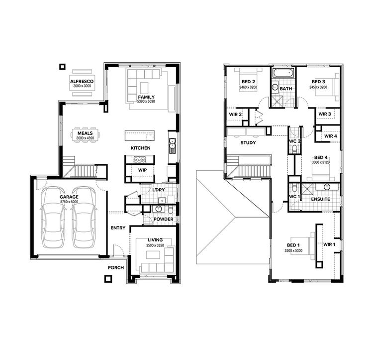 Carseldine Home Design & House Plan by Burbank