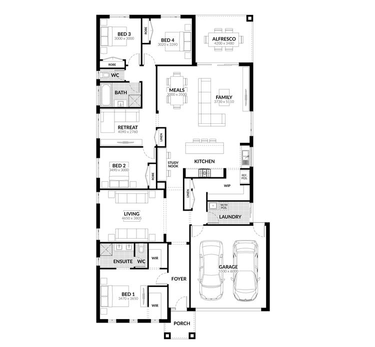 Austin Home Design & House Plan by JG King Homes