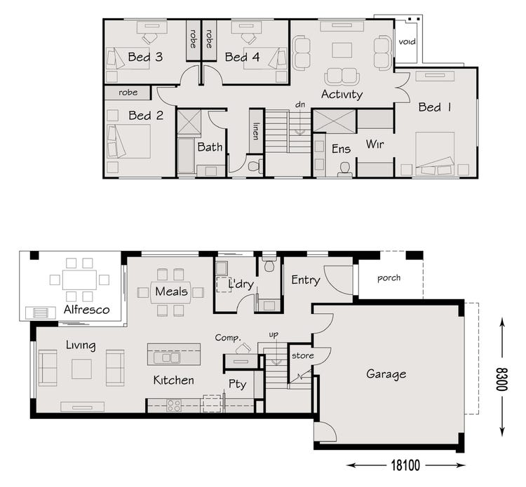 Home Design House Plan By Hallmark Homes