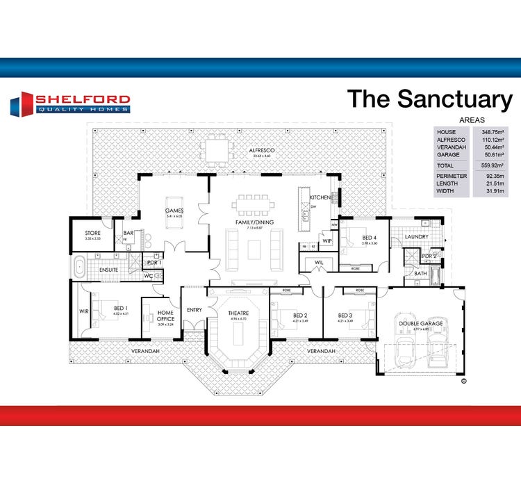 The Sanctuary Home Design & House Plan by Shelford Quality