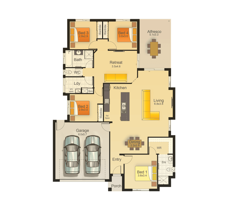 ALEXANDRA Home Design House Plan By Integrale Homes Sunshine Coast