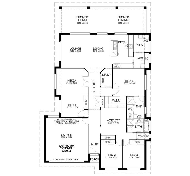 Calypso Home Design & House Plan by Perry Homes