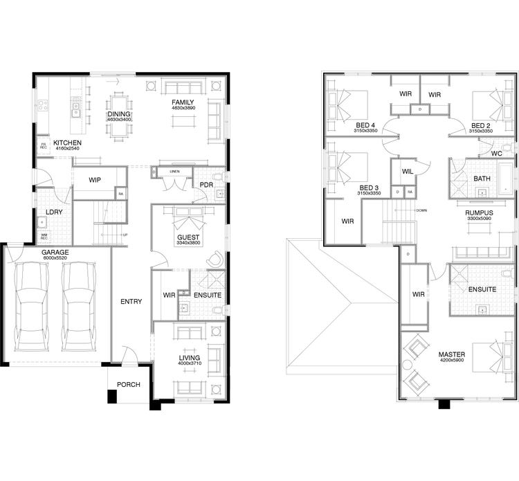 Simonds Homes Leon Floor Plan | Floor Roma