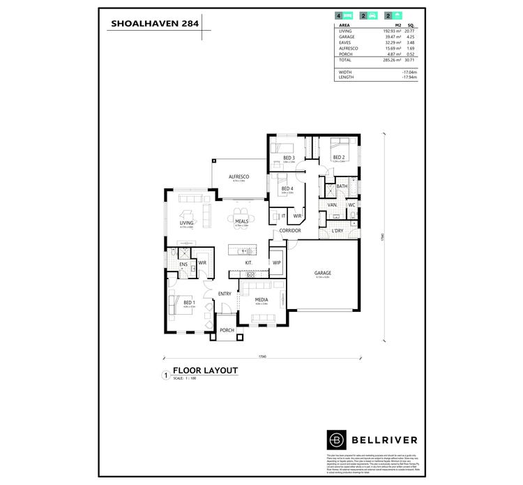 Shoalhaven Home Design & House Plan by Bellriver Homes