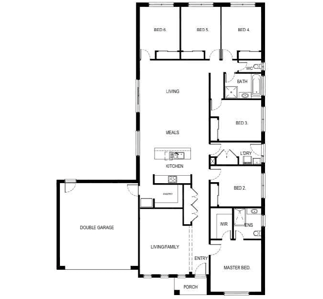 Kelsey Home Design & House Plan by Victorian House & Land Specialists