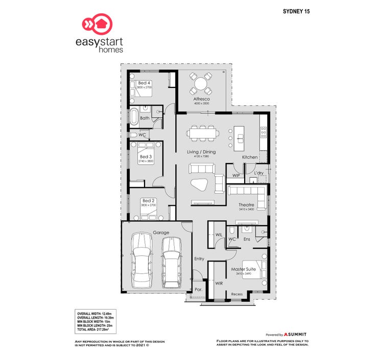 Sydney Home Design & House Plan by Easystart Homes