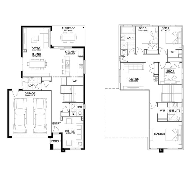 Piccadilly 27 Home Design & House Plan by Simonds Homes