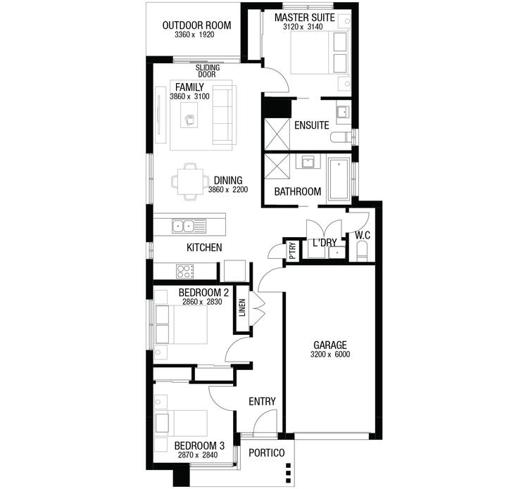 Archie Home Design & House Plan by Australian Building Company