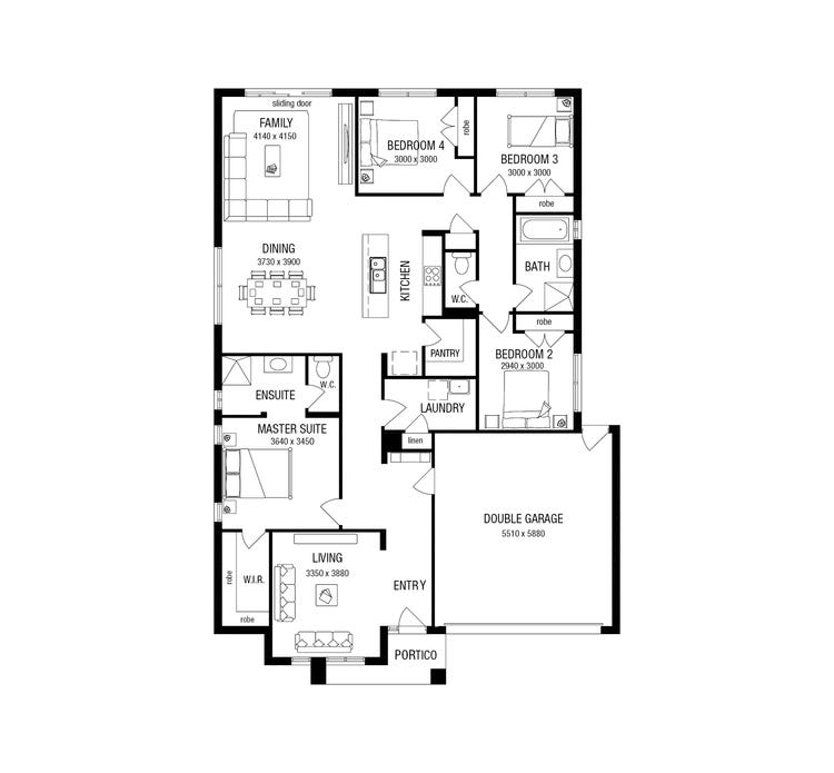 Barton Home Design House Plan By HomeSolution By Metricon