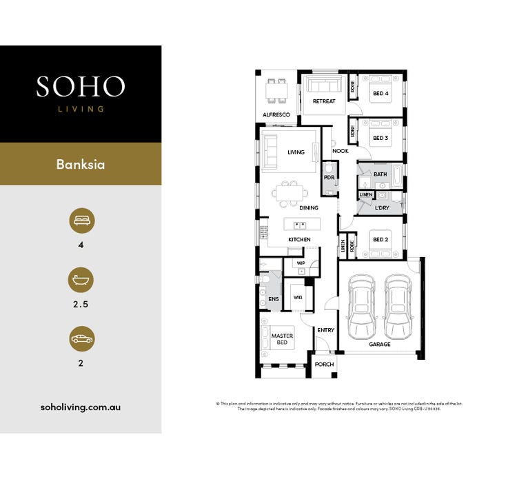 Banksia Home Design & House Plan by SOHO Living