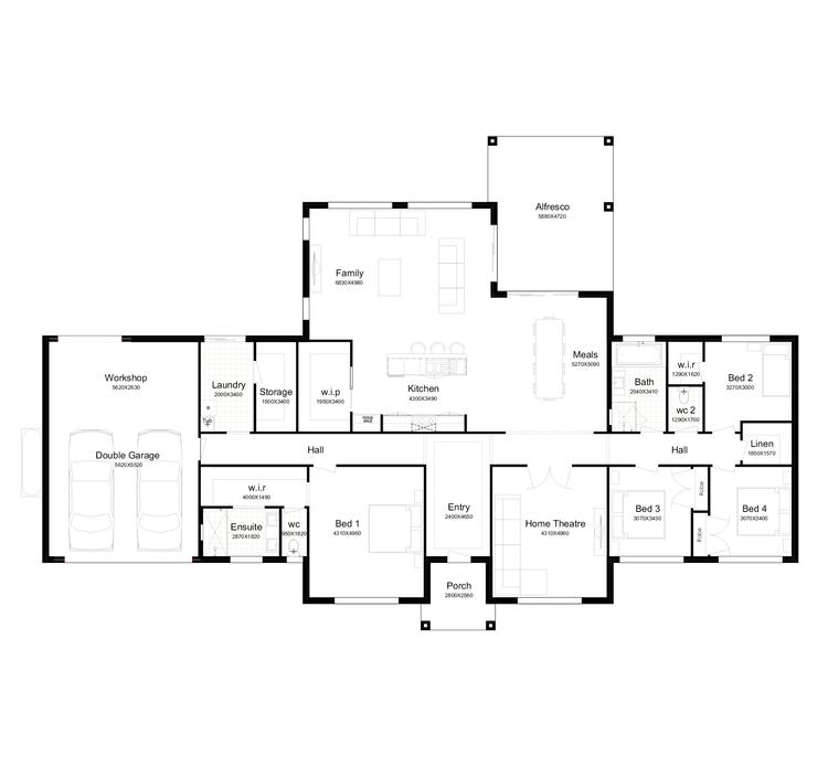 Greendale Home Design & House Plan by Better Built Homes