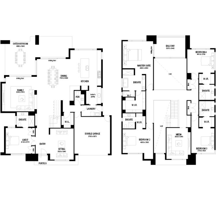 Riviera Home Design & House Plan by Metricon Homes QLD Pty Ltd
