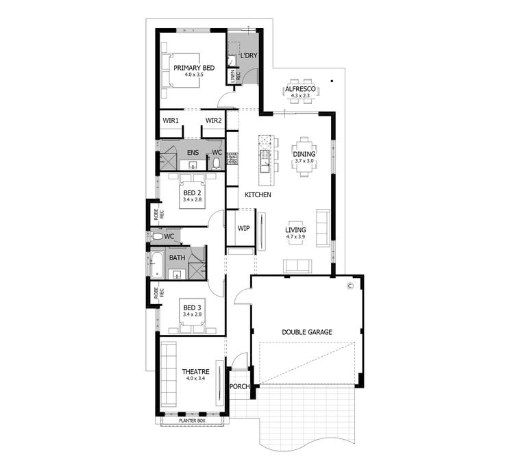 Remi Home Design & House Plan by Dale Alcock Homes South West