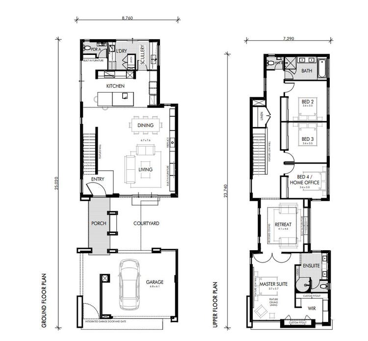 The Planar Home Design & House Plan by Webb & Brown-Neaves