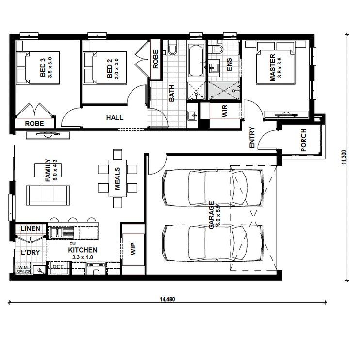 Camden 17 Home Design & House Plan by Kingsbridge