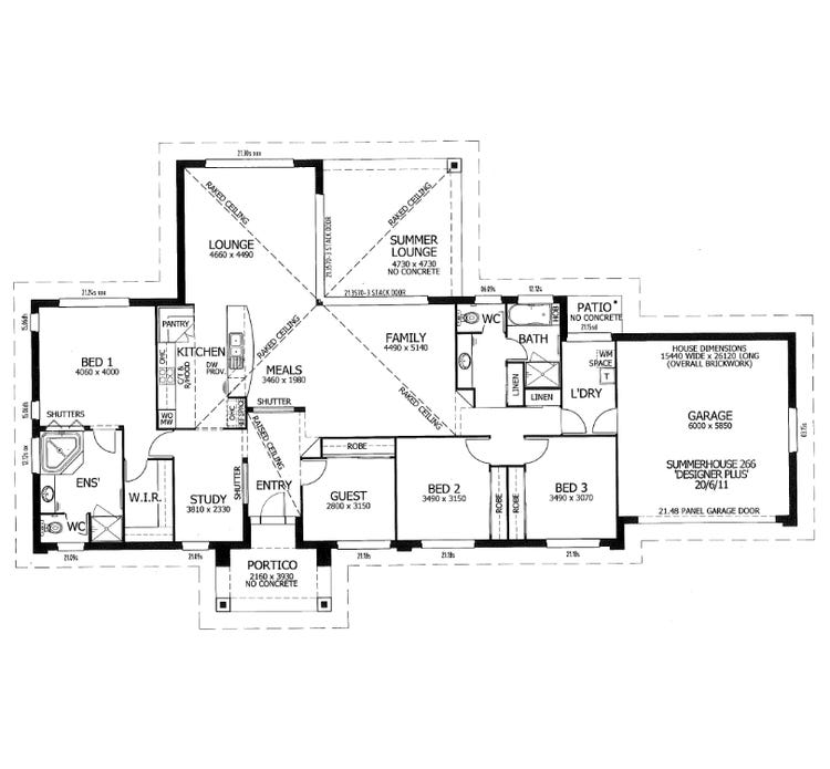 The Summer I Turned Pretty House Floor Plan