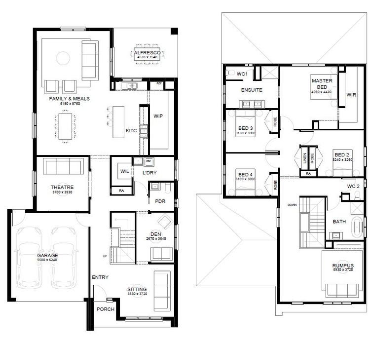 Brentwood Home Design & House Plan by Sherridon Homes
