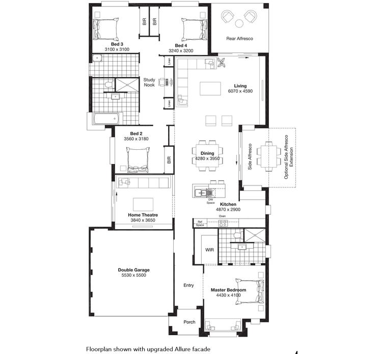 Overture Home Design & House Plan by Masterton Homes