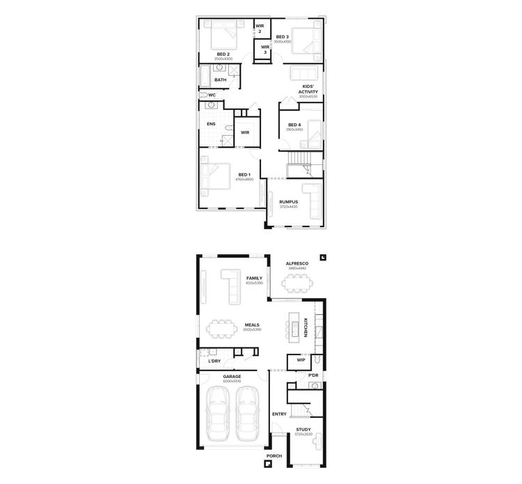 Blackburn Home Design & House Plan by Burbank Homes