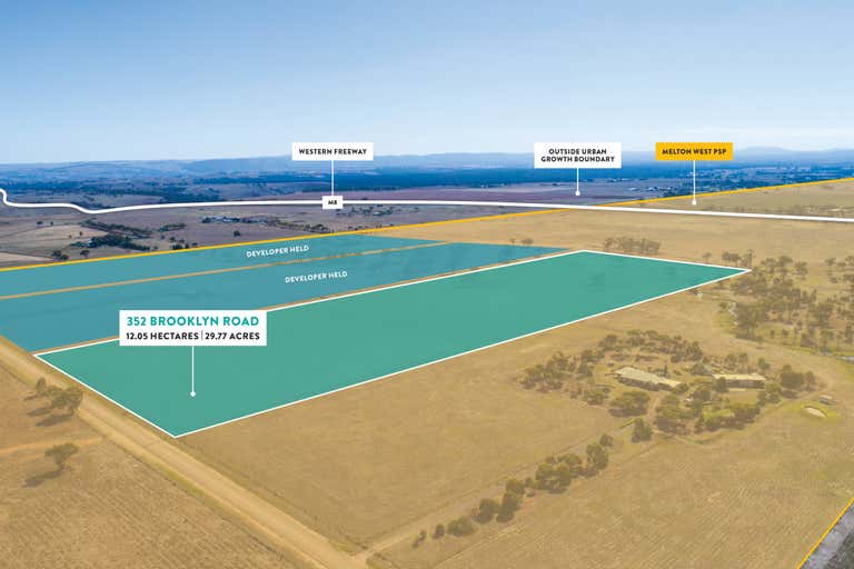 Sold Development Site & Land at 352 Brooklyn Road, Brookfield, VIC 3338