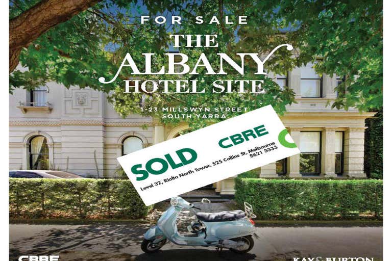 The Albany Hotel Site, 1-23 Millswyn Street South Yarra VIC 3141 - Image 1