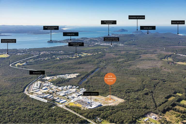 1618 Bluewater Close, Taylors Beach, NSW 2316 Development Site