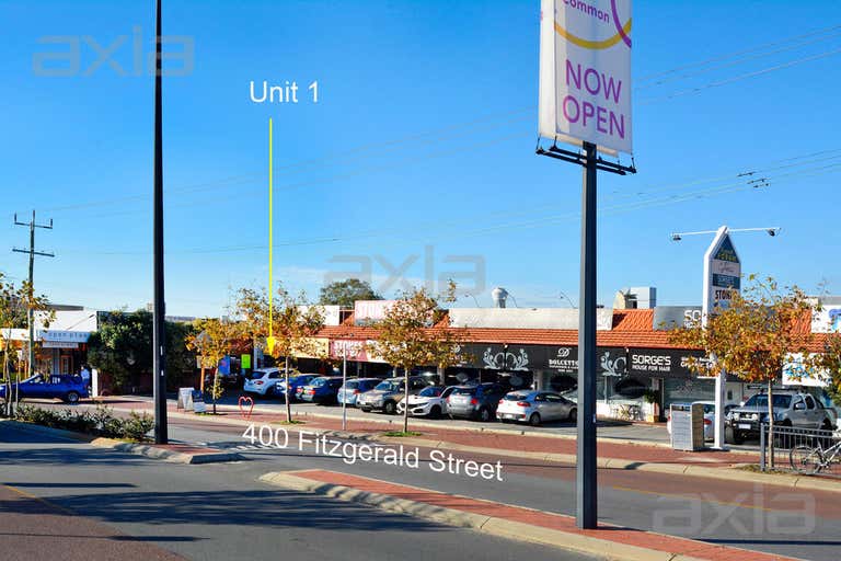 Shop 1, 400 Fitzgerald Street North Perth WA 6006 - Image 1