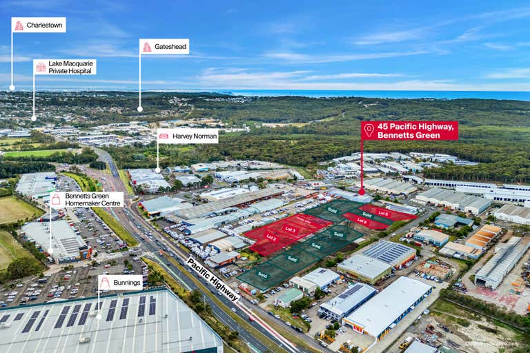 Lots 2-5 & 11, 45 Pacific Highway Bennetts Green NSW 2290 - Image 2
