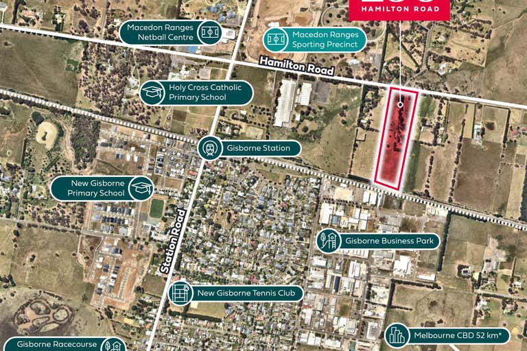 250 Hamilton Road, New Gisborne, VIC 3438 Development Site & Land For