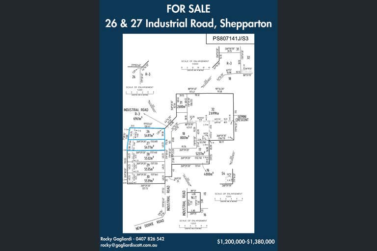 Lot, 26 & 27. Industrial Road Shepparton VIC 3630 - Image 1