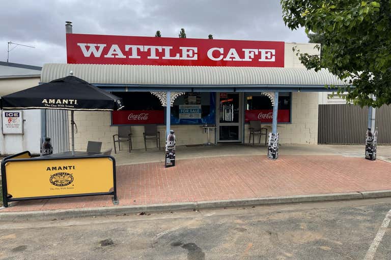 WATTLE CAFE AND TAKEAWAY, PLUS 2 BEDROOM RESIDENCE PLUS ADDITIONAL BLOCKS-  FREEHOLD SALE - Image 1