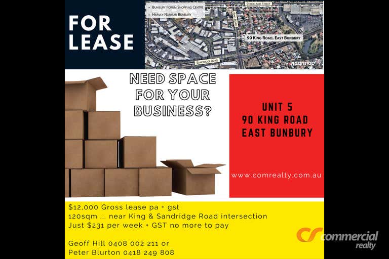 Unit 5, 90 King Road East Bunbury WA 6230 - Image 1