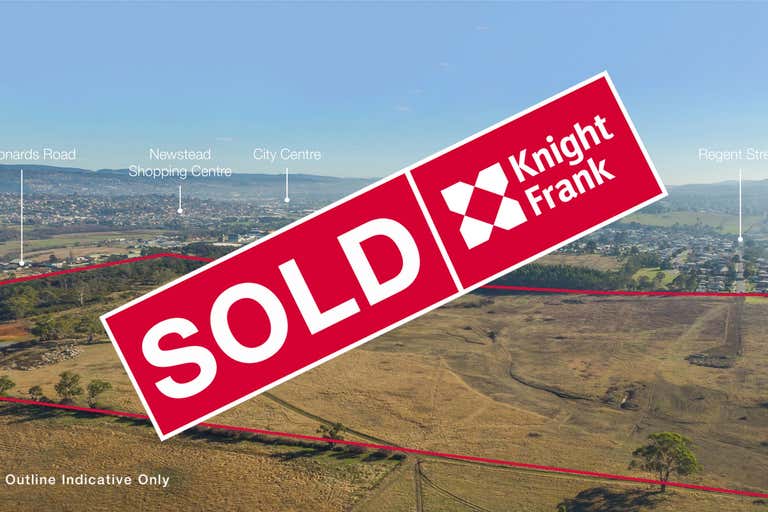 Sold Development Site & Land at 135 St Leonards Road, Launceston, TAS