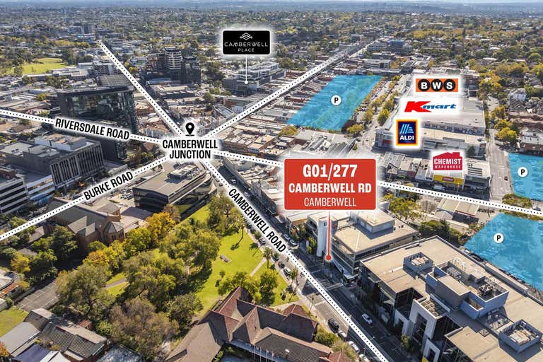 Ground Floor, 277 Camberwell Road Camberwell VIC 3124 - Image 1