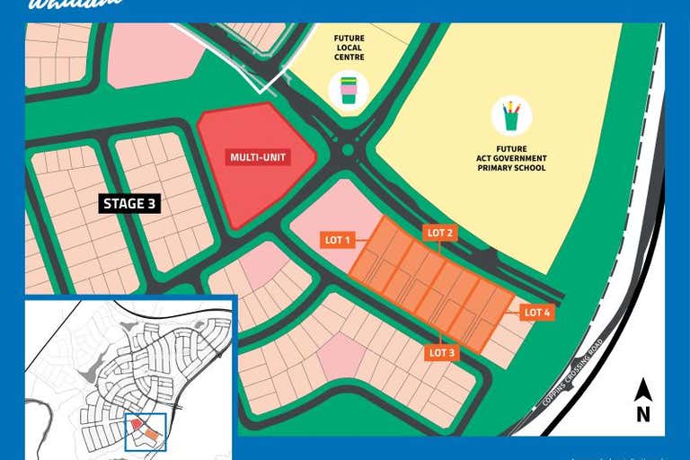 Whitlam Multi Unit site, 4 Sculthorpe Avenue Whitlam ACT 2611 - Image 2