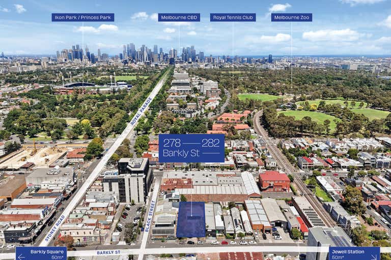 278282 Barkly Street, Brunswick, VIC 3056 Development Site & Land