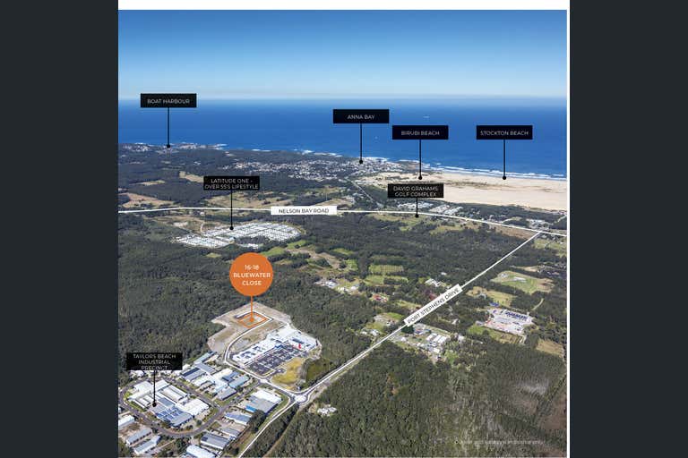 1618 Bluewater Close, Taylors Beach, NSW 2316 Development Site