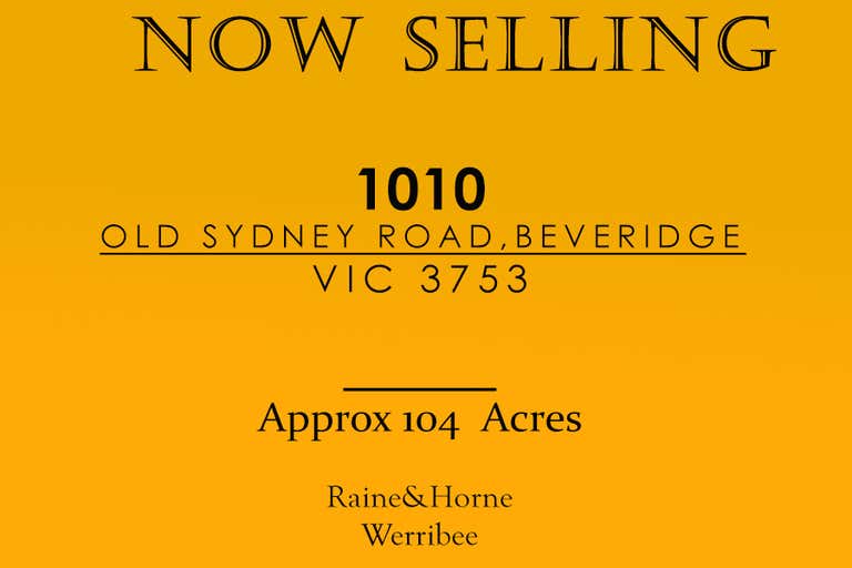 1010 OLD SYDNEY ROAD Beveridge VIC 3753 - Image 3