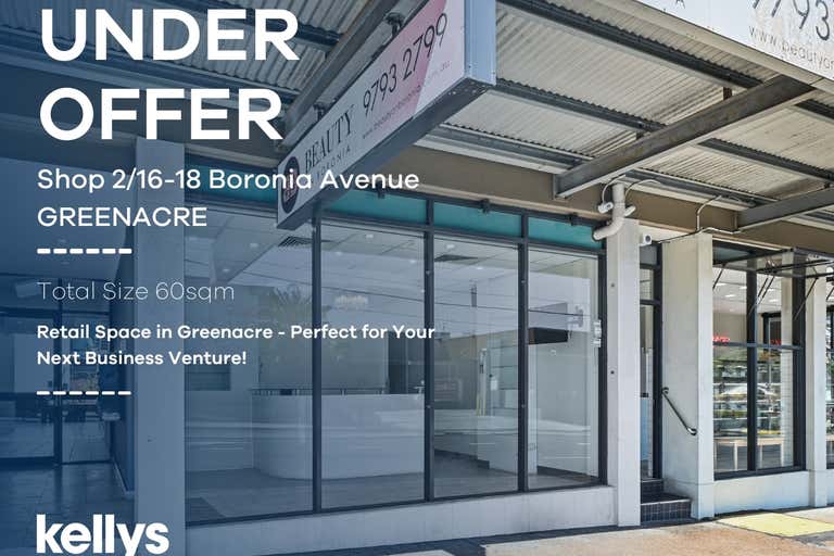 Shop 2/16-18 Boronia Avenue Greenacre NSW 2190 - Image 1