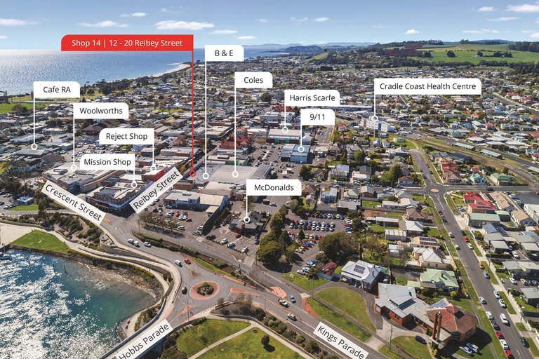 Shop 14, Shop 14, 12-20 Reibey Street Ulverstone TAS 7315 - Image 1