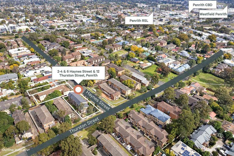 2-4 & 6 Haynes Street and 12 Thurston Street Penrith NSW 2750 - Image 1