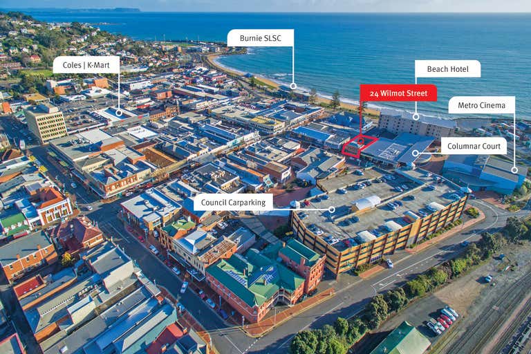 Carpark, 24 Wilmot Street Burnie TAS 7320 - Image 1