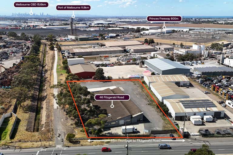 46 Fitzgerald Road, Laverton North, VIC 3026 Development Site & Land