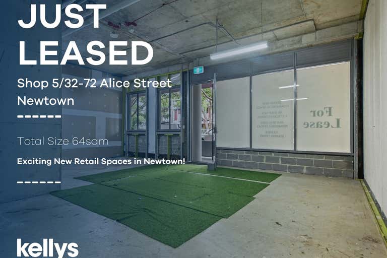 Shop 5, Shop 5/32-72 Alice Street Newtown NSW 2042 - Image 1