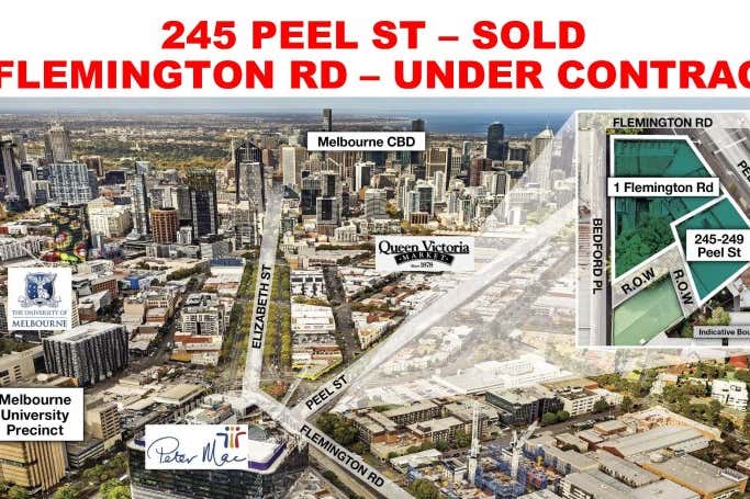 1 Flemington Road & 245 Peel Street (BORDERING CARLTON) North Melbourne VIC 3051 - Image 1