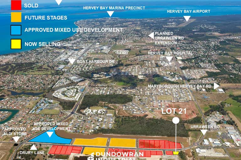 DUNDOWRAN INDUSTRIAL PARK, LOT 21 DRURY LANE, Dundowran, QLD 4655